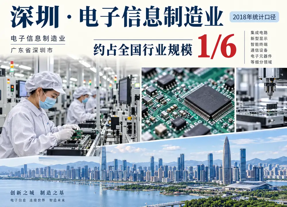深圳电子信息制造业口径考点图（导游学霸·科四广东）