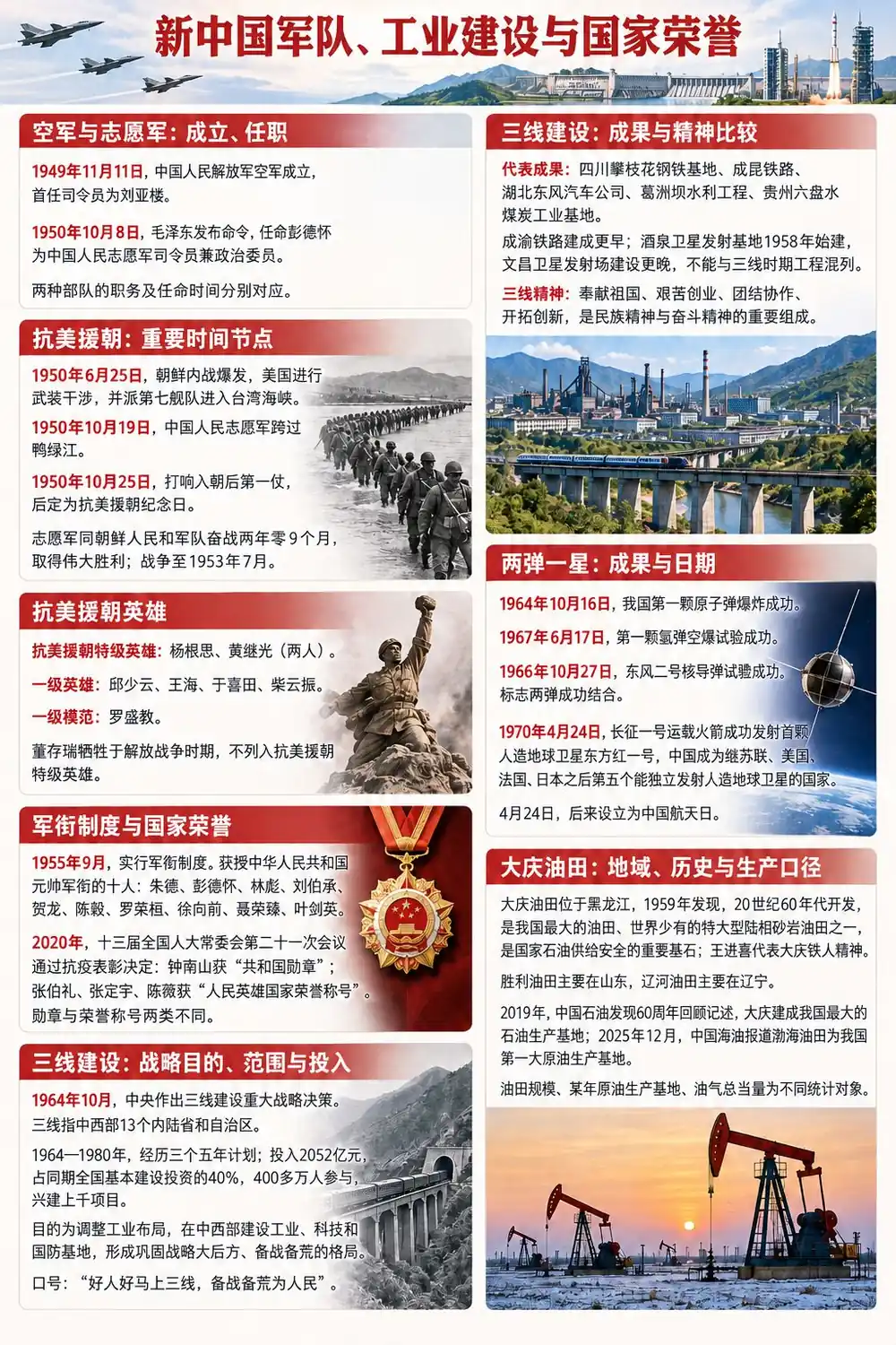 新中国国防工业与国家荣誉考点图(导游学霸·科三)